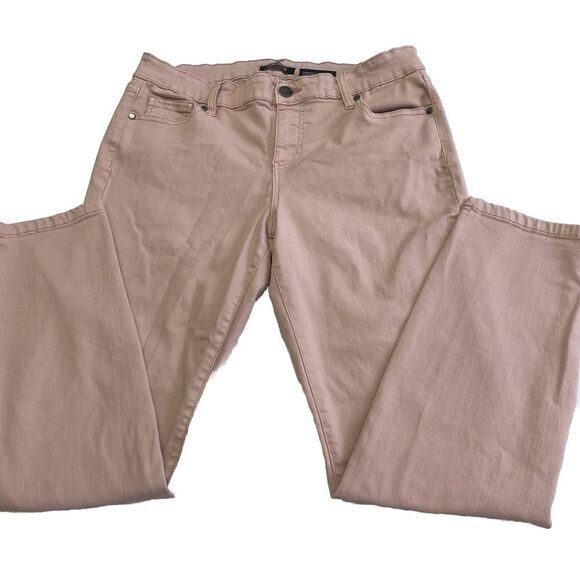 Buffalo David Bitton Women’s AUBREY Mid Rise Pink Ankle Jeans Stretch Size 10/30 - Picture 12 of 16